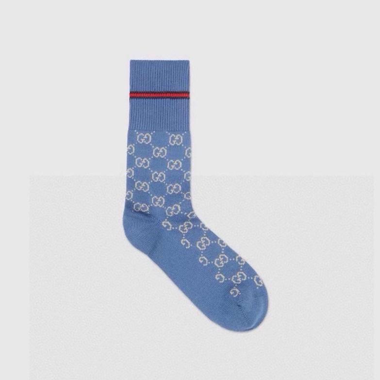 CREW SOCKS 423888 (1 BOX) - BLUE