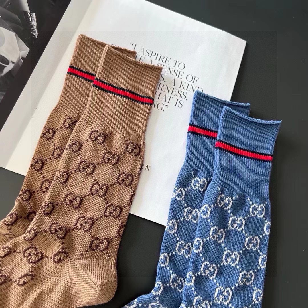 CREW SOCKS 423888 (1 BOX) - BLUE