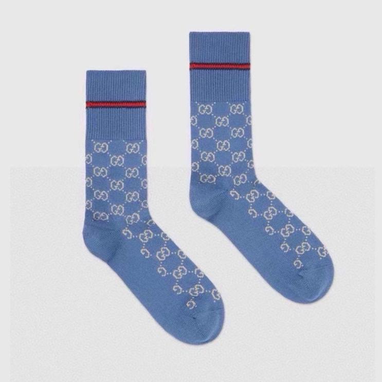 CREW SOCKS 423888 (1 BOX) - BLUE