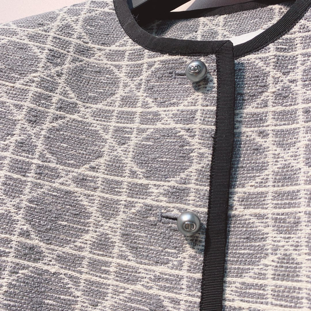 DIOR 25S ROUND NECK JACKET STYLE 008