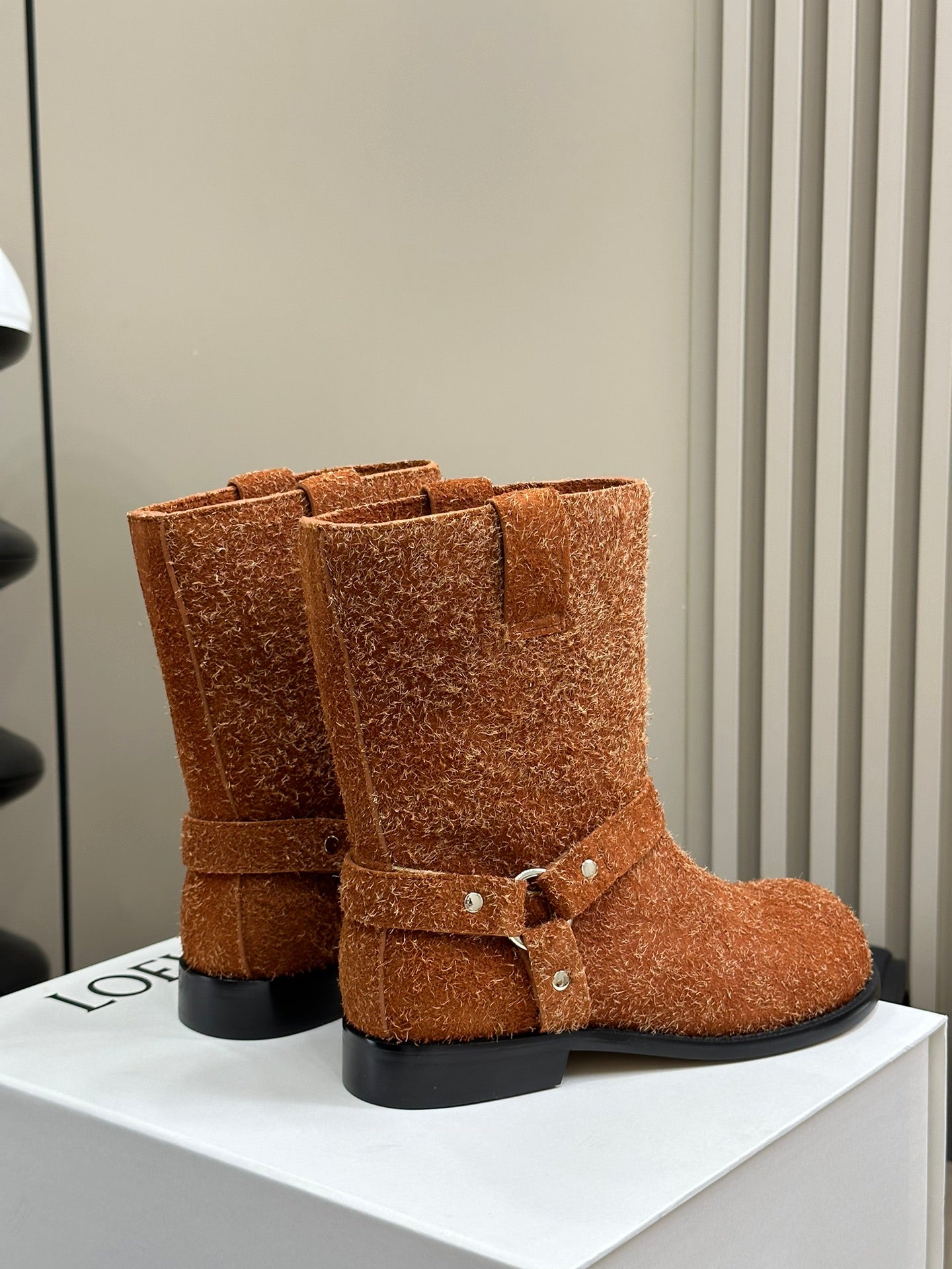 LW CAMPO BIKER BOOT SIENNA SUEDE - 35