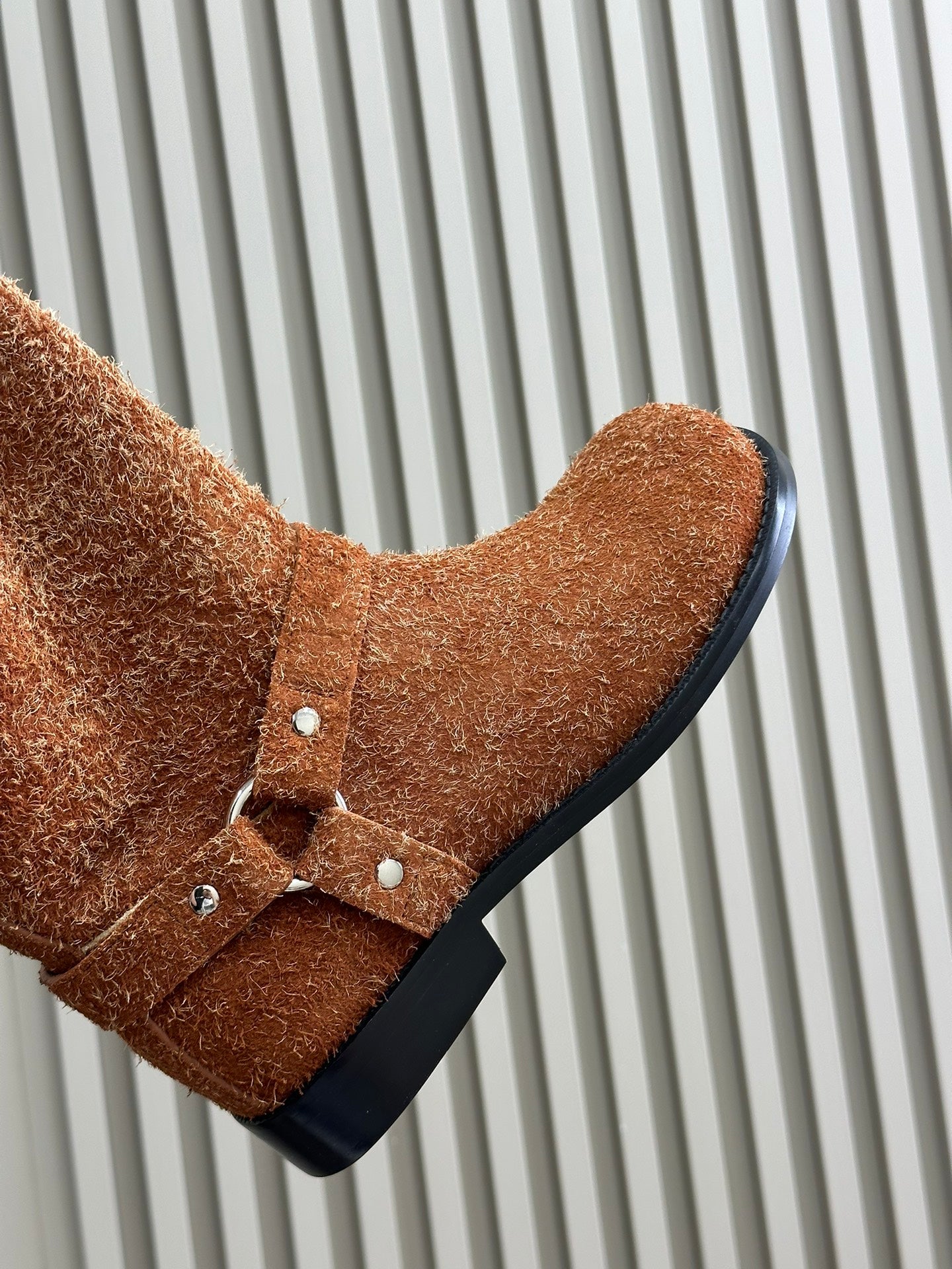 LW CAMPO BIKER BOOT SIENNA SUEDE - 35
