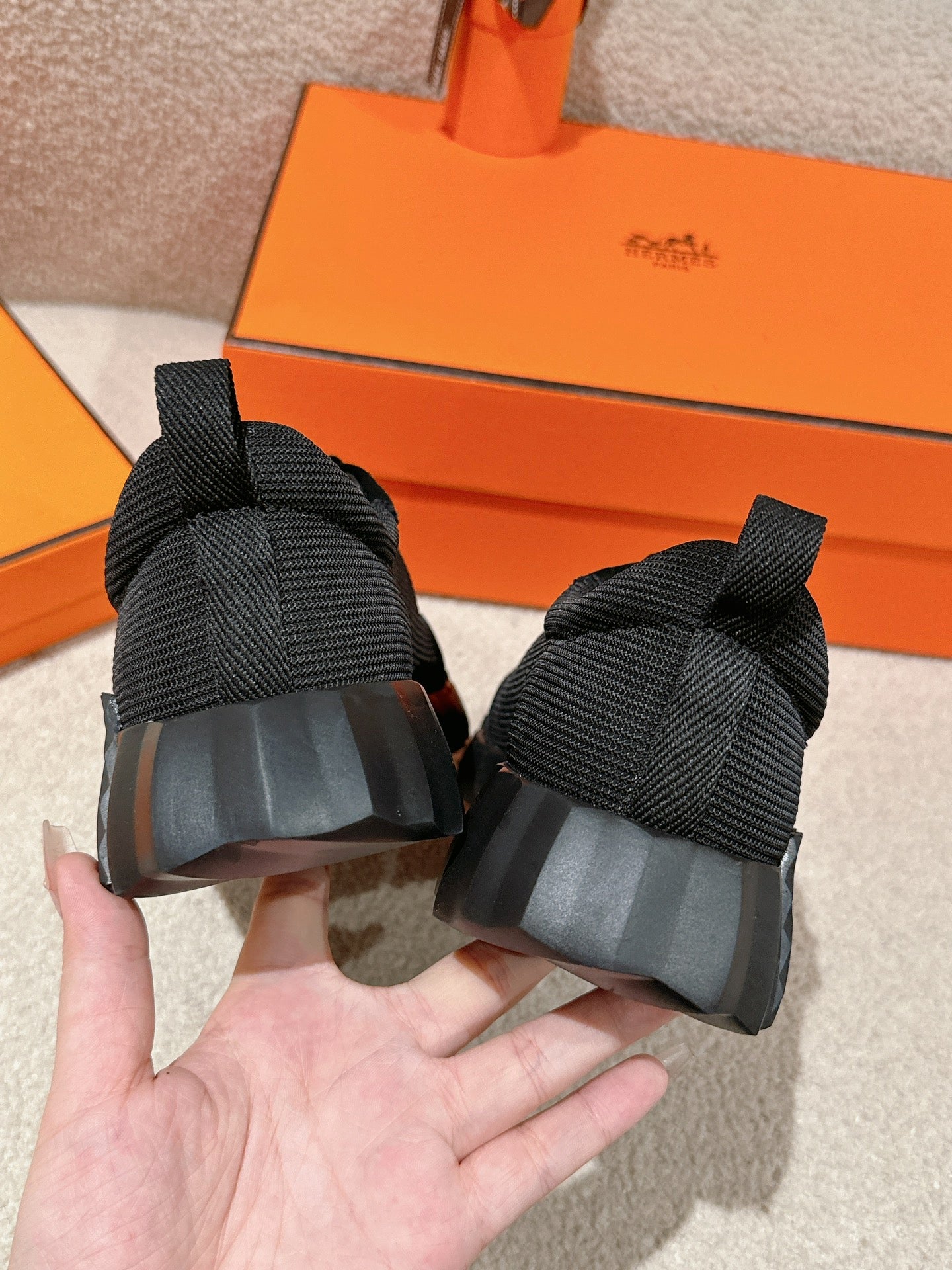 MAINLAND SNEAKER IN FULL BLACK SUEDE AND BREATHABLE MESH FABRIC - 35
