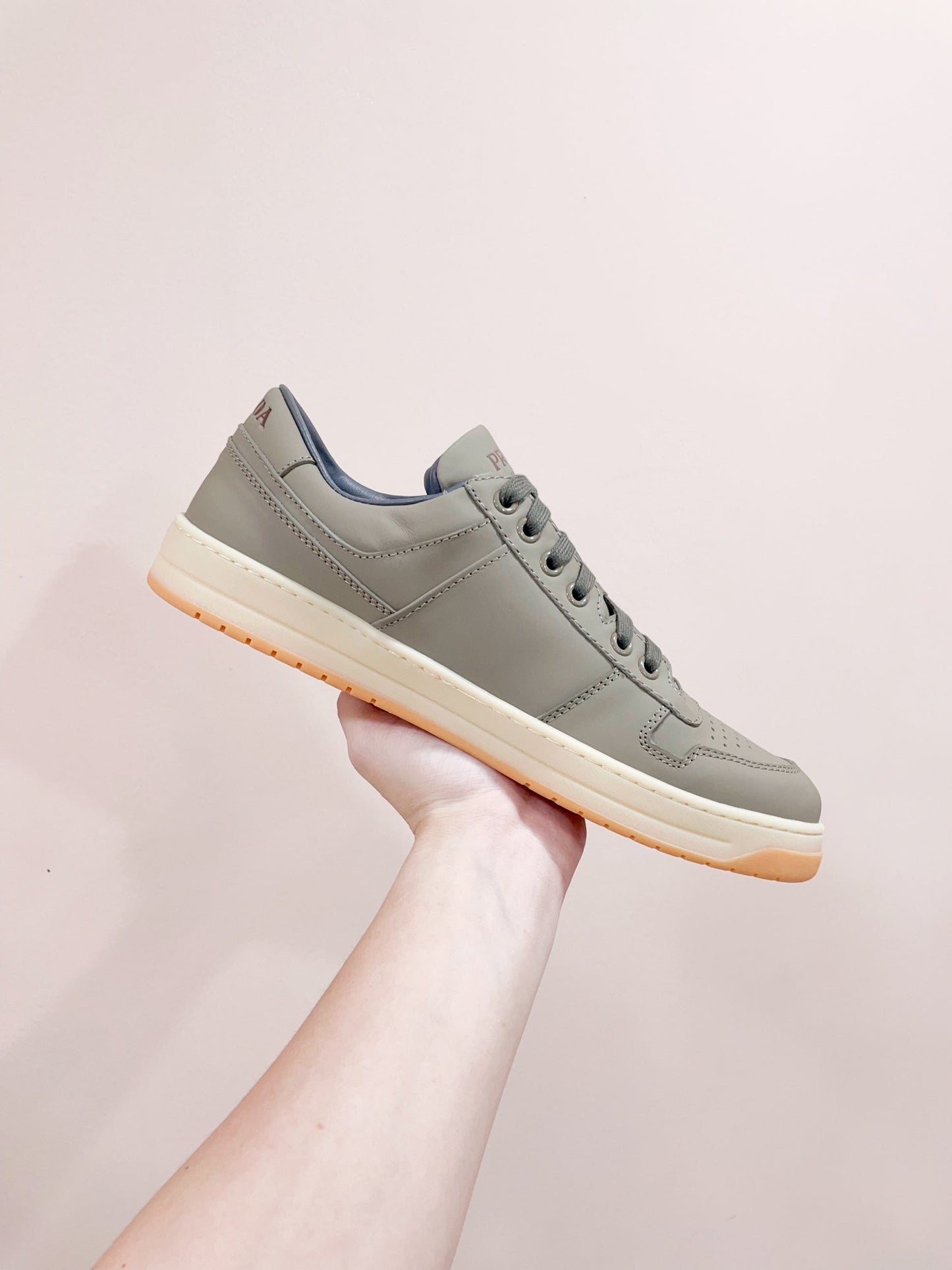 PRA DOWNTOWN PATENT SNEAKERS LAUREL CALFSKIN - 35