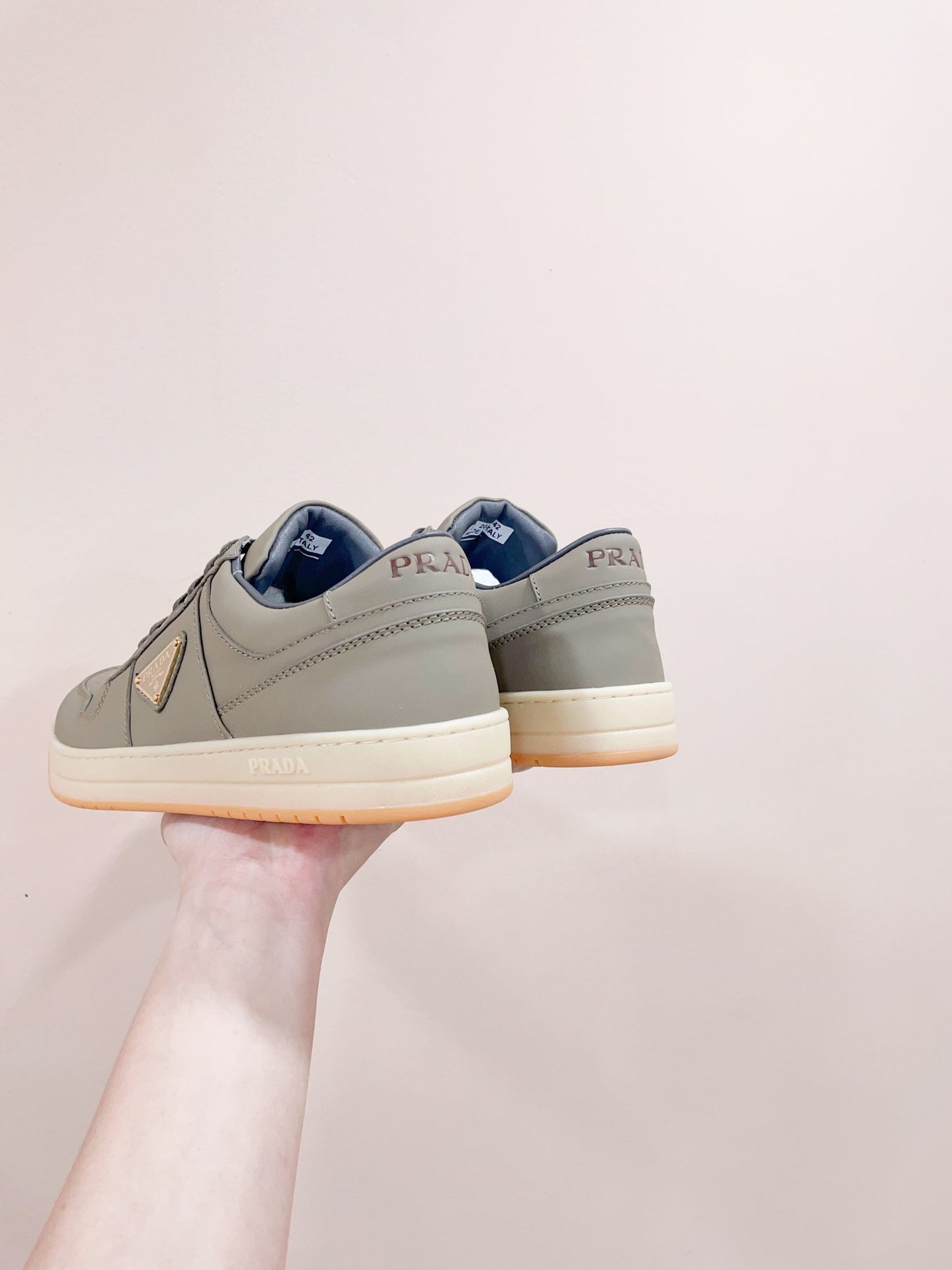PRA DOWNTOWN PATENT SNEAKERS LAUREL CALFSKIN - 35