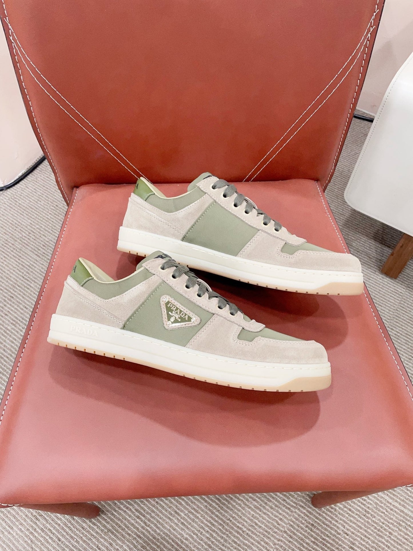 PRA DOWNTOWN SNEAKERS SAGE SUEDE - 35