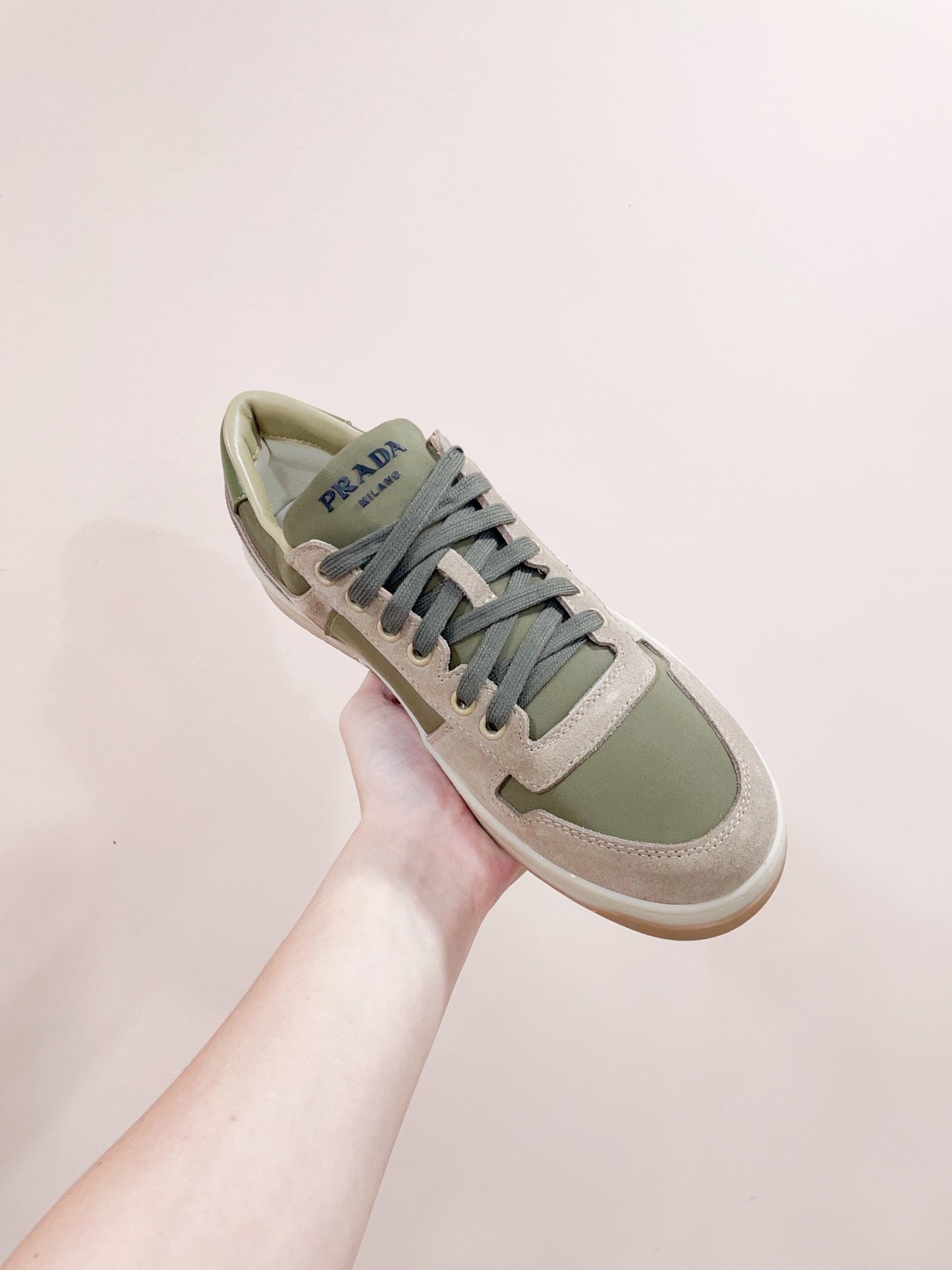 PRA DOWNTOWN SNEAKERS SAGE SUEDE - 35