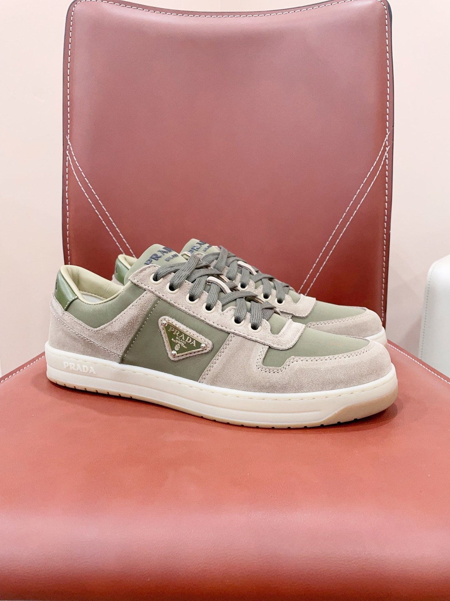 PRA DOWNTOWN SNEAKERS SAGE SUEDE - 35