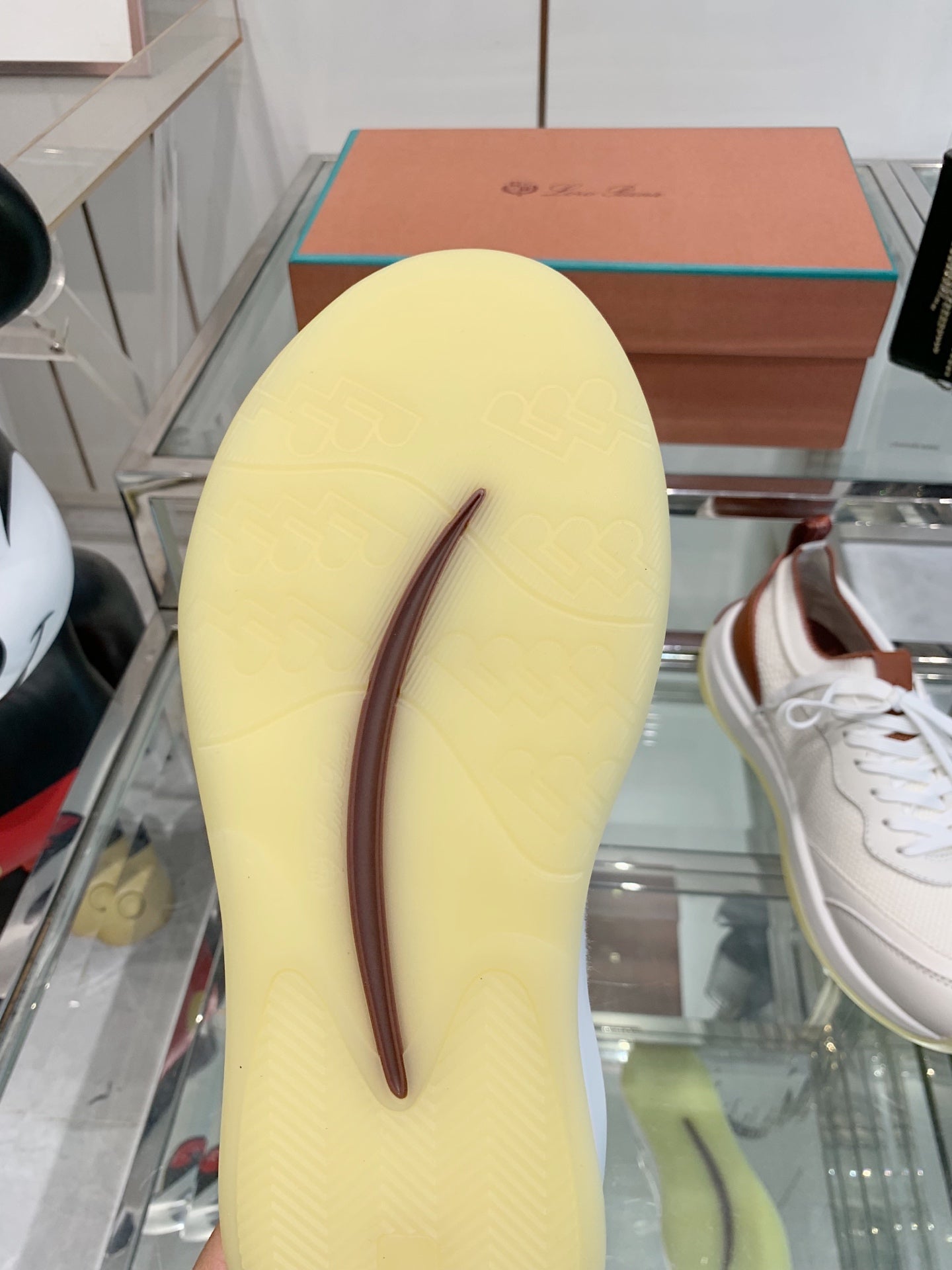 SNEAKER IN WHITE CANVAS MIX SUEDE WITH LAMBSKIN - 39