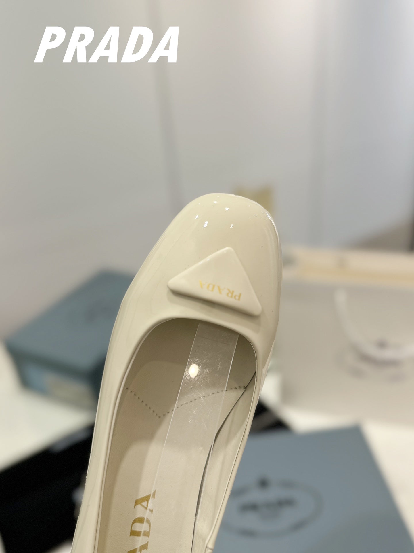 PRA NAPPA MARY JANE PUMPS CREAMY WHITE LAMBSKIN - 35