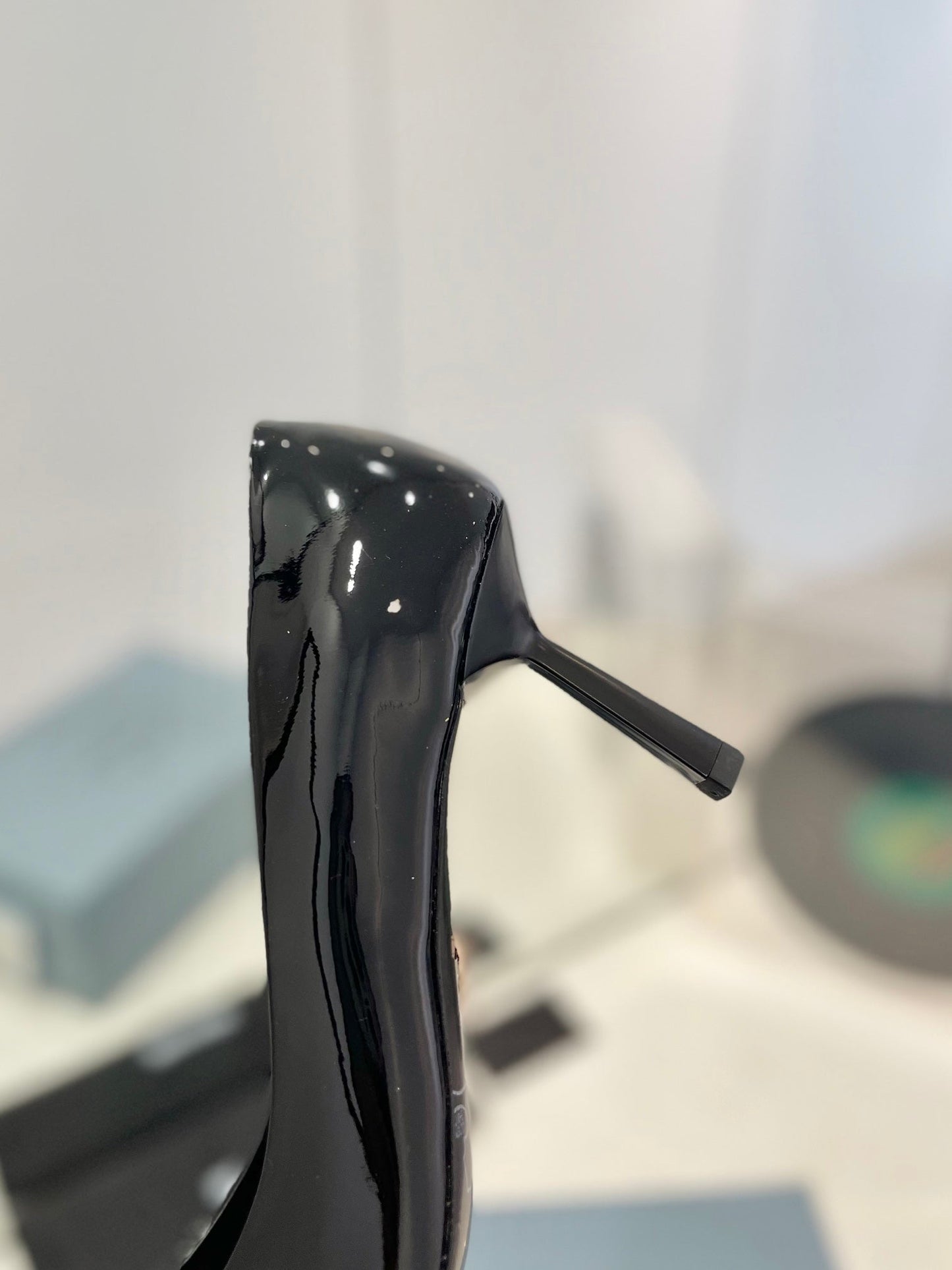 Pra Pumps 75 Black Patent Leather - 35