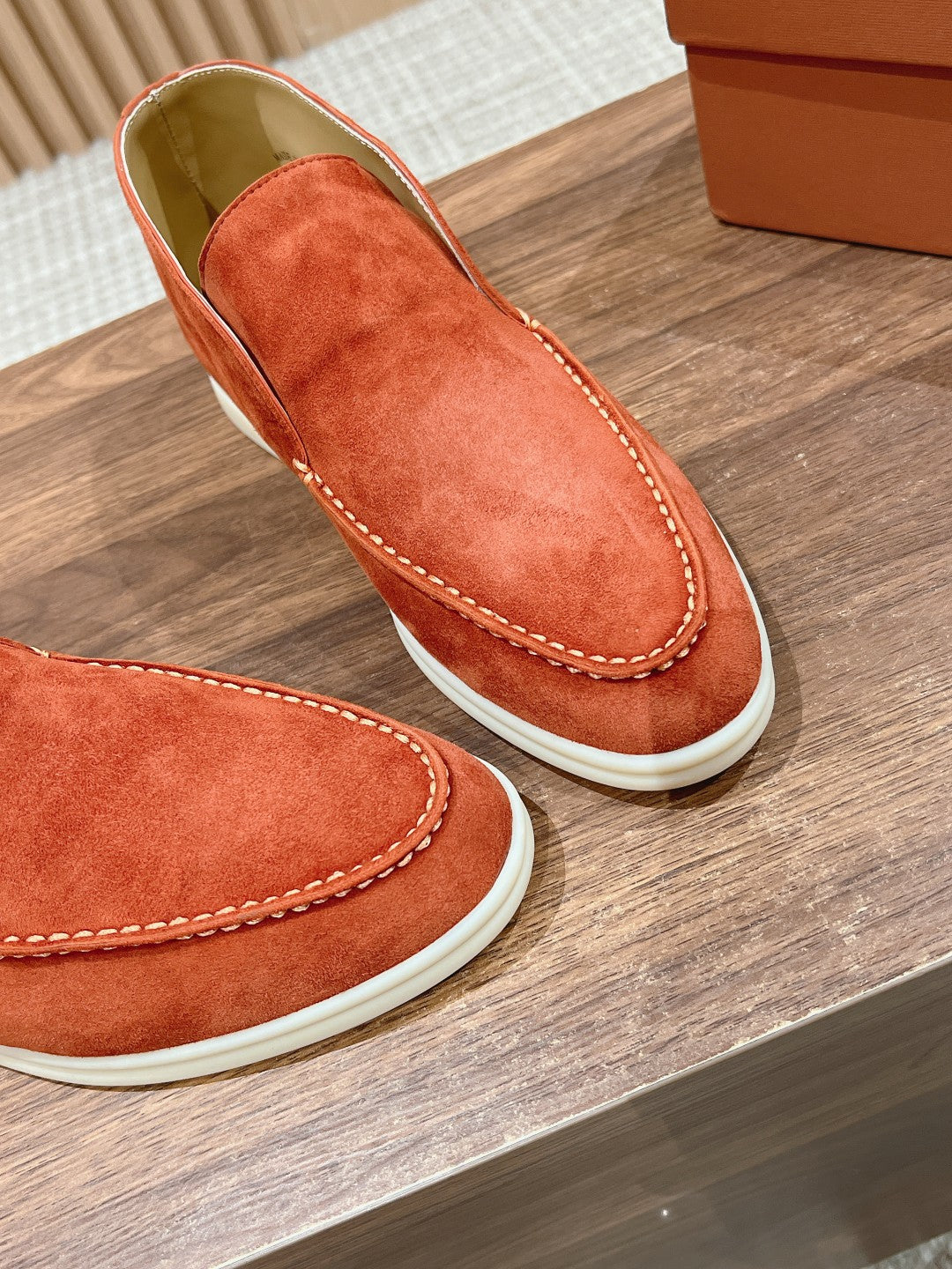 LP OPEN WALK LOAFERS FIRE SUEDE - 35