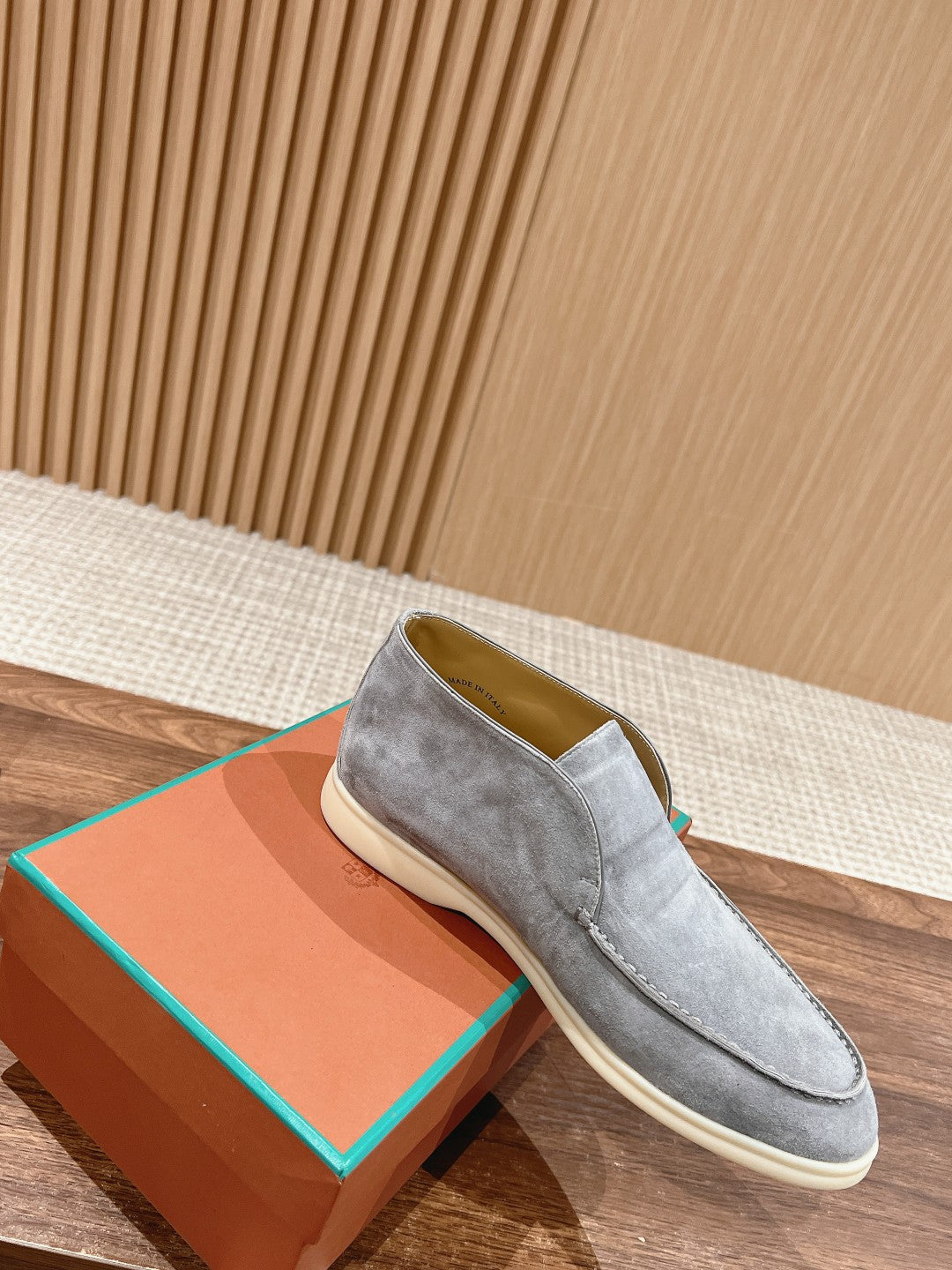 LP OPEN WALK LOAFERS SAPPHIRE SUEDE - 35