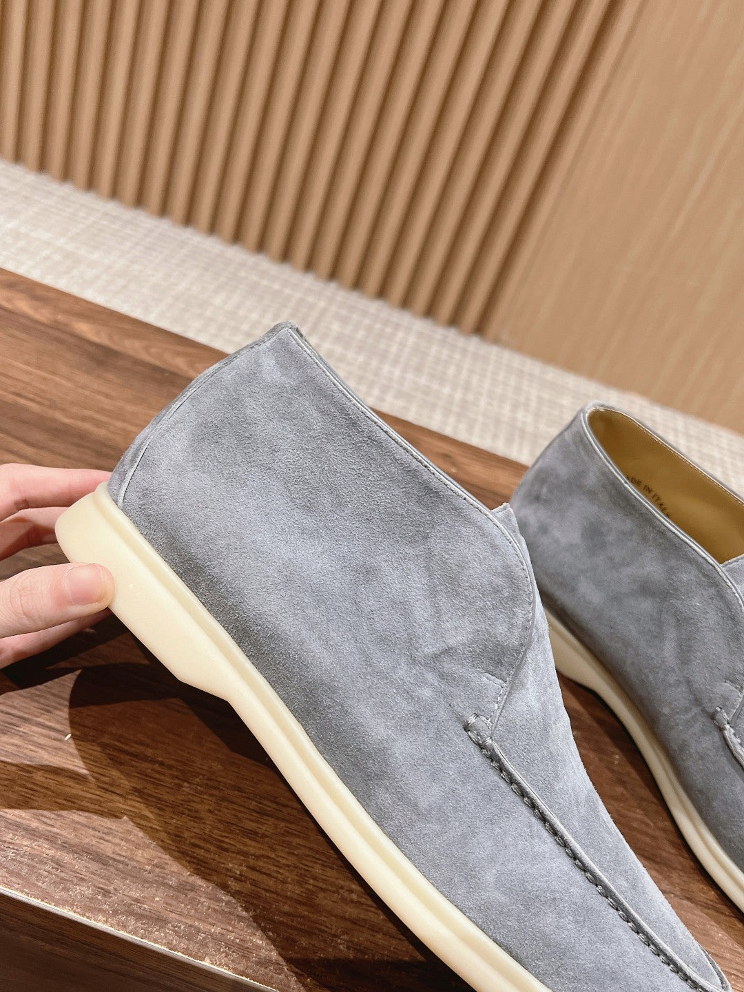 LP OPEN WALK LOAFERS SAPPHIRE SUEDE - 35