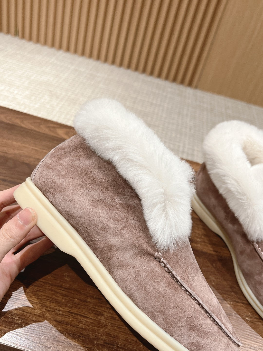 LP CLASSIC SUMMER CHARMS WALK LOAFERS CAMEL CALFSKIN - 35