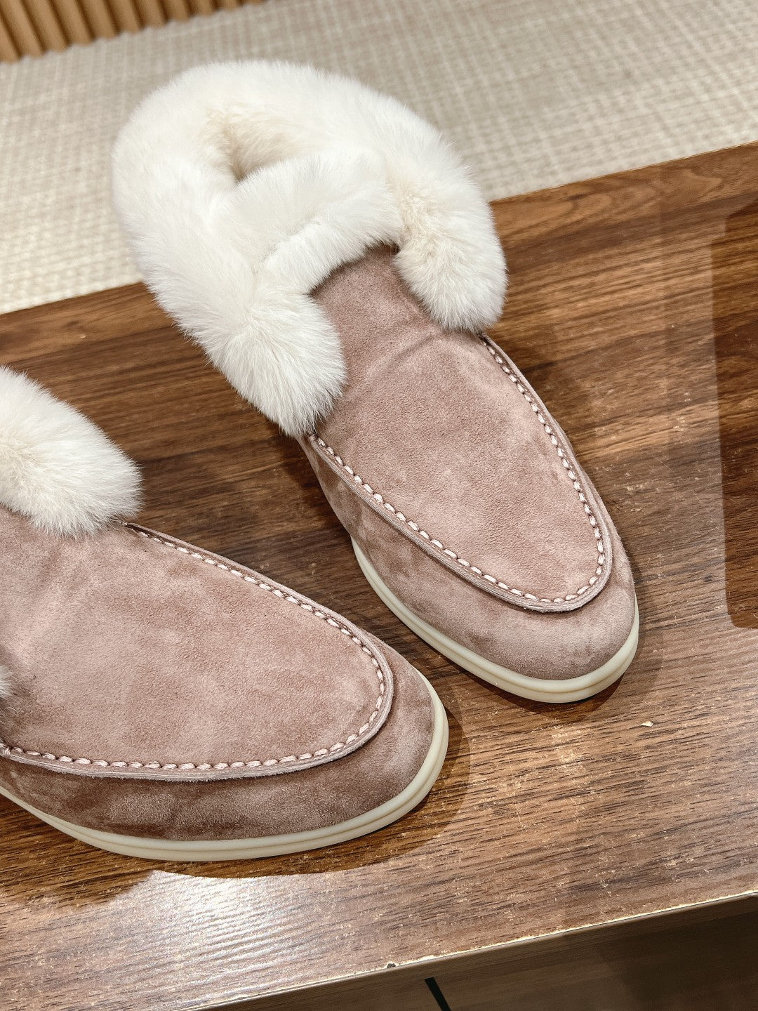 LP CLASSIC SUMMER CHARMS WALK LOAFERS CAMEL CALFSKIN - 35