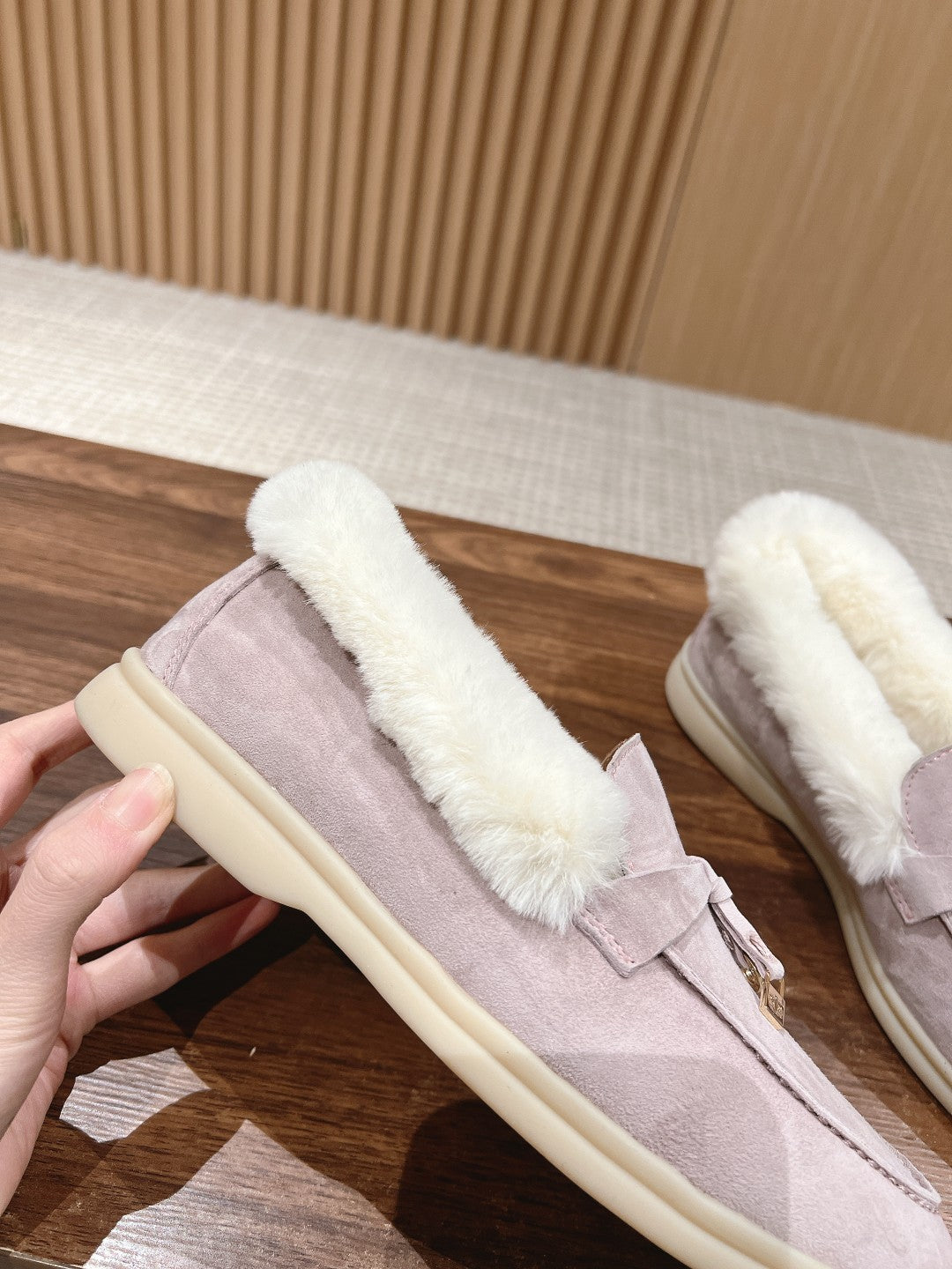 LP SUMMER CHARMS WALK LOAFERS THISTLE FLEECE - 35