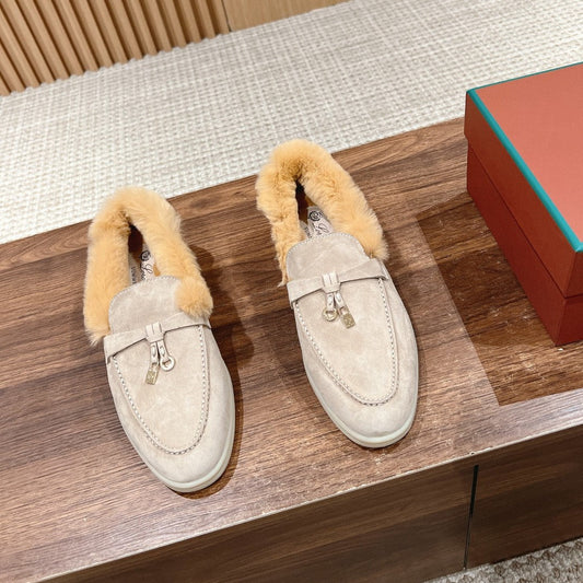 LP SUMMER CHARMS WALK LOAFERS TORTILLA FLEECE - 35