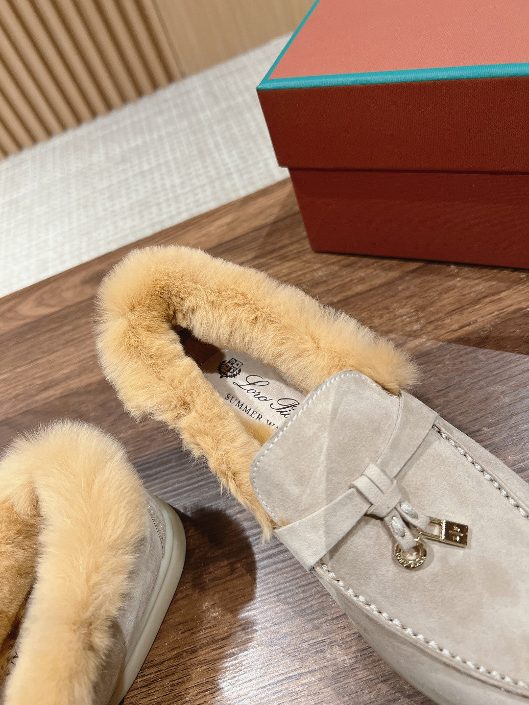 LP SUMMER CHARMS WALK LOAFERS TORTILLA FLEECE - 35