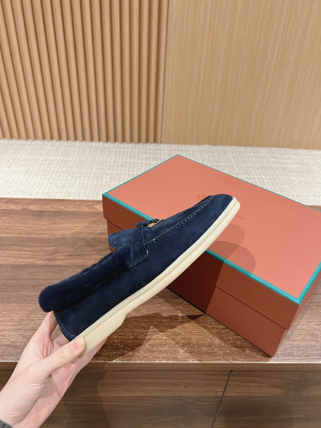 LP SUMMER CHARMS WALK LOAFERS DENIM FLEECE - 35