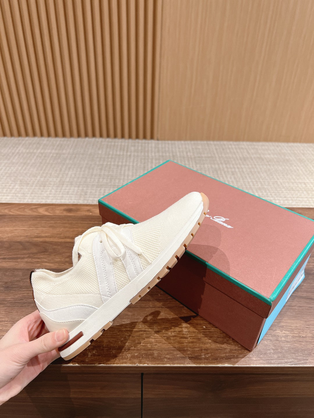 LP BASIC 360 FLEXY WALK SNEAKER WHITE FABRICS - 35