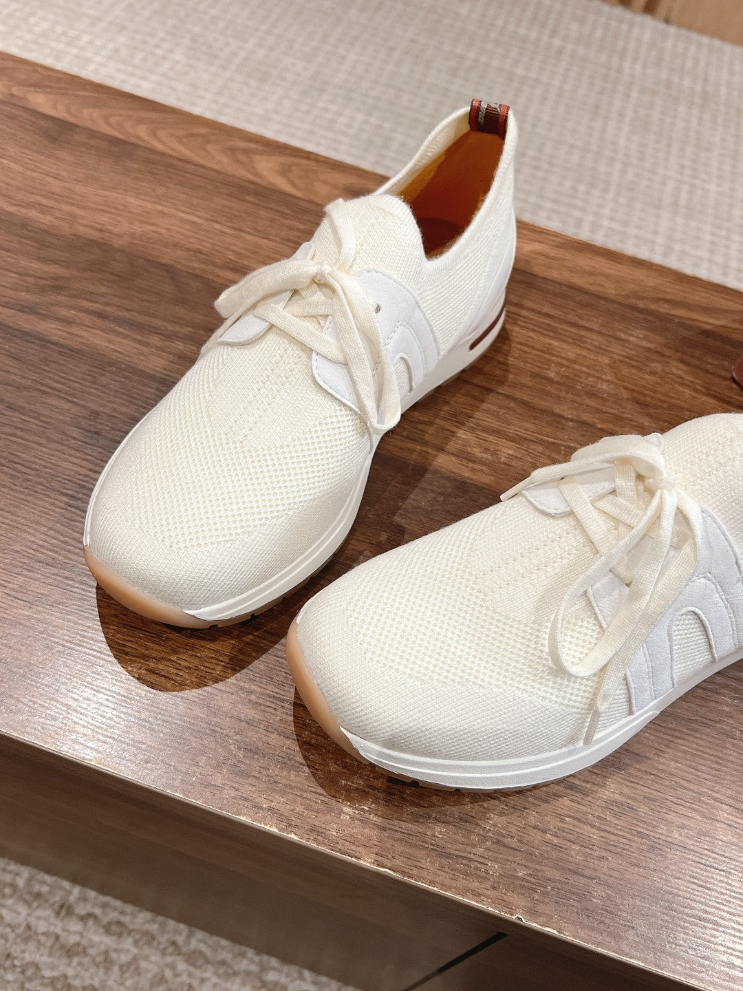 LP BASIC 360 FLEXY WALK SNEAKER WHITE FABRICS - 35