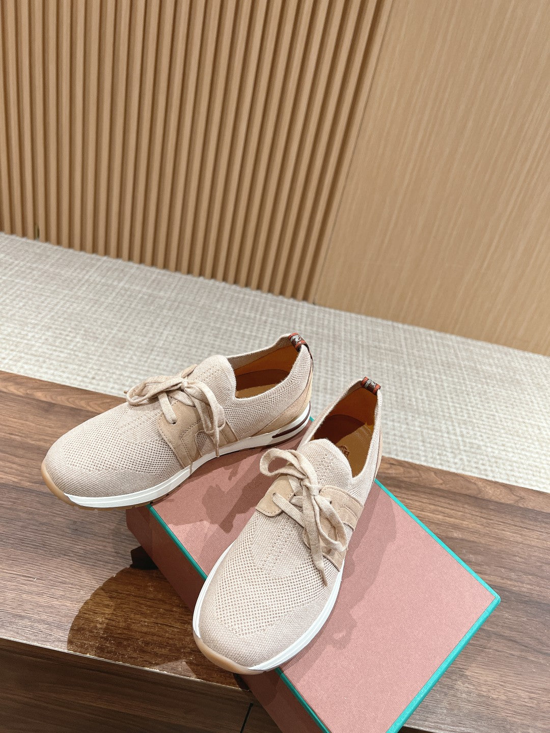 LP BASIC 360 FLEXY WALK SNEAKER PASTEL PINK FABRICS - 35