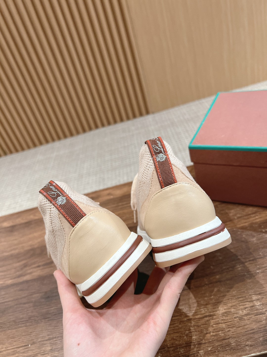 LP BASIC 360 FLEXY WALK SNEAKER PASTEL PINK FABRICS - 35