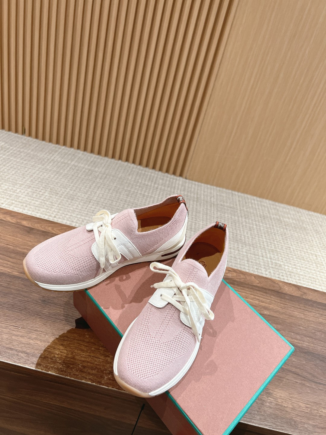 LP BASIC 360 FLEXY WALK SNEAKER LIGHT PINK FABRICS - 35