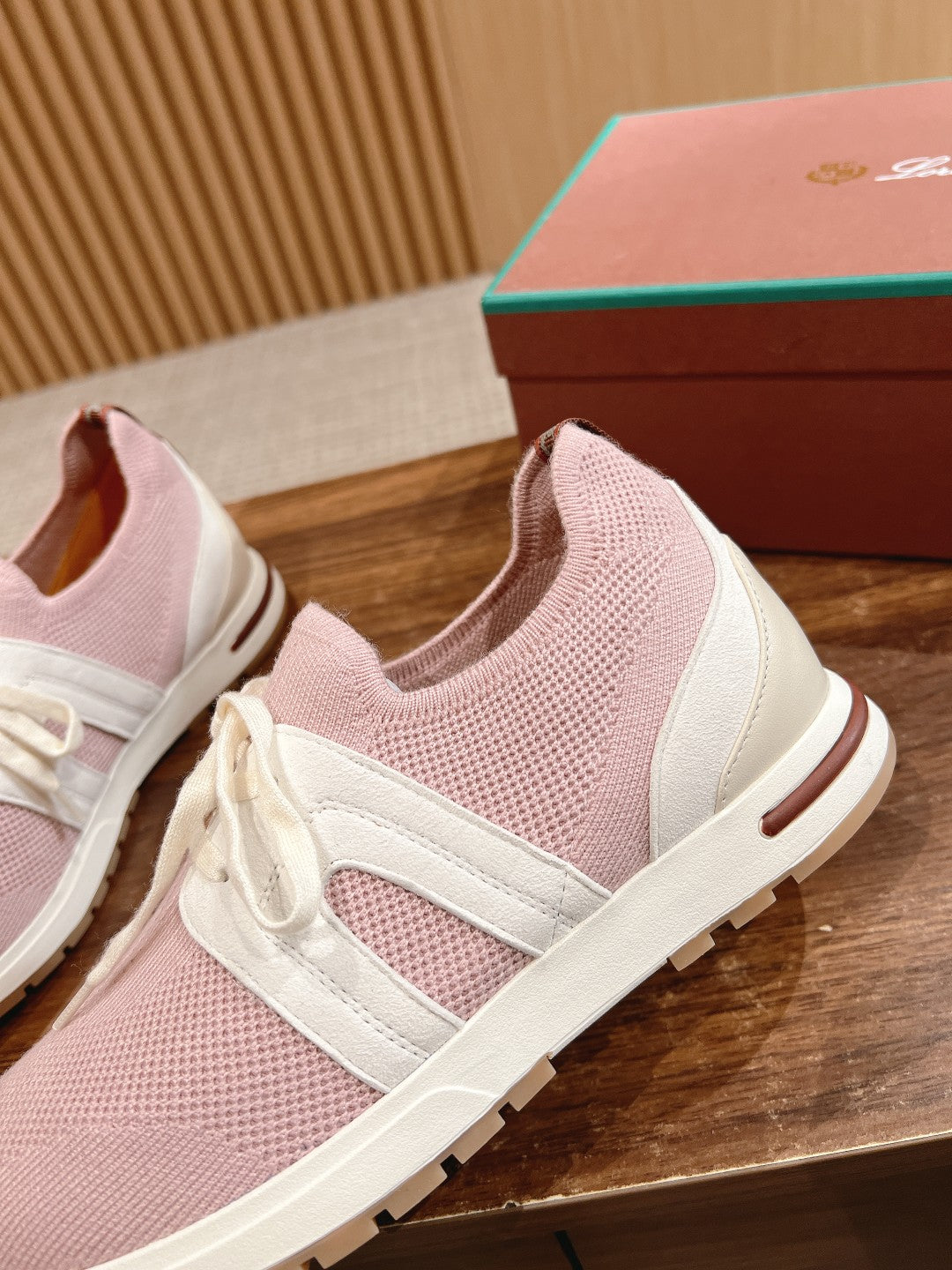 LP BASIC 360 FLEXY WALK SNEAKER LIGHT PINK FABRICS - 35