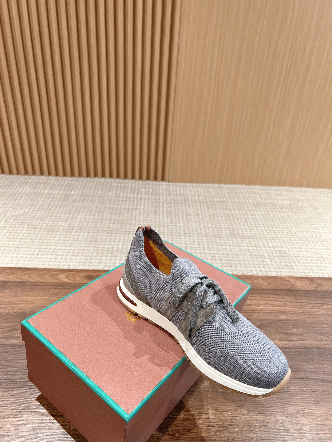 LP BASIC 360 FLEXY WALK SNEAKER LIGHT GRAY FABRICS - 35