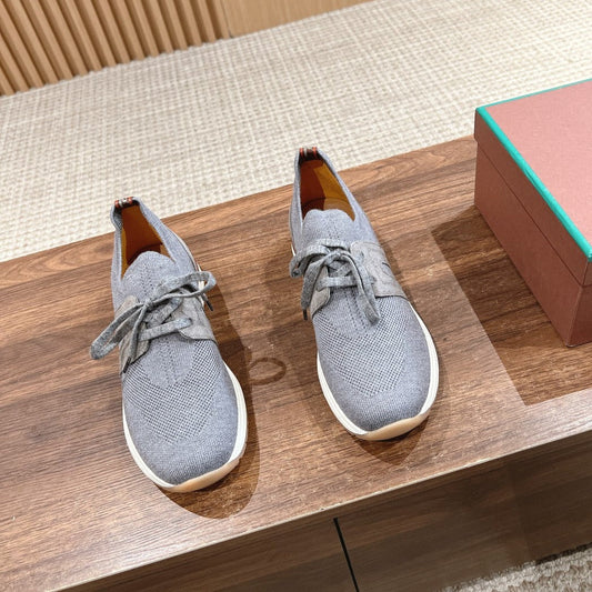 LP BASIC 360 FLEXY WALK SNEAKER LIGHT GRAY FABRICS - 35