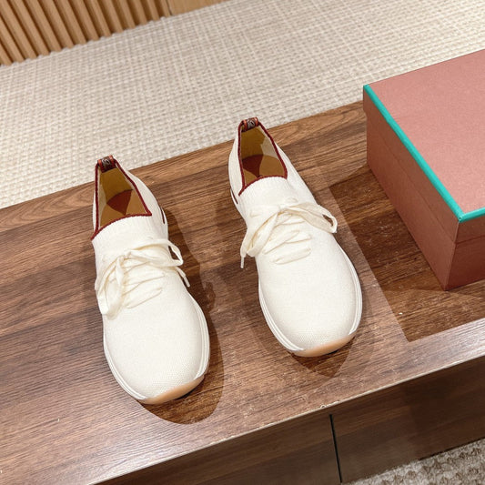 LP BASIC 360 FLEXY WALK SNEAKER WHITE FABRICS - 35