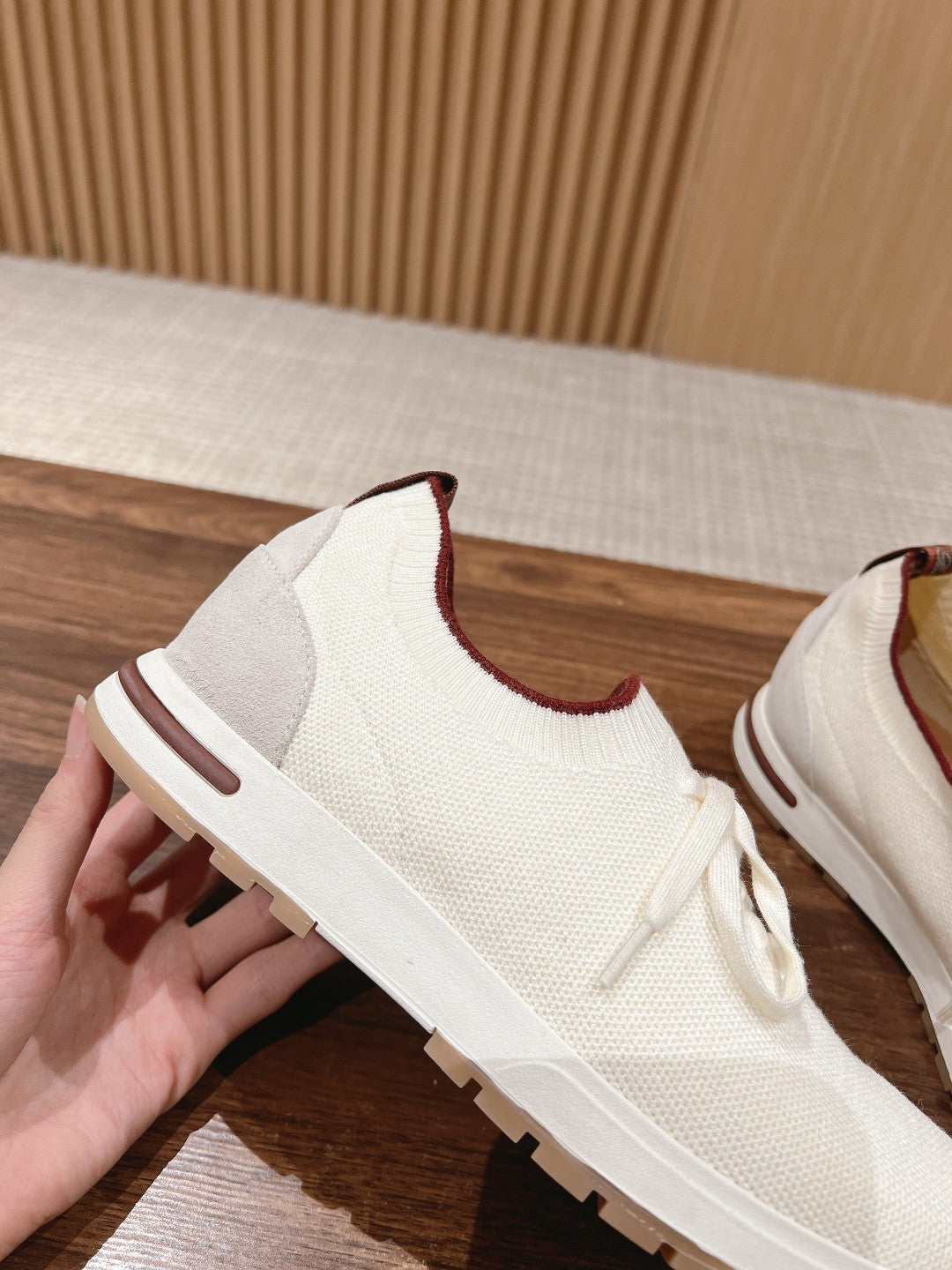 LP BASIC 360 FLEXY WALK SNEAKER WHITE FABRICS - 35
