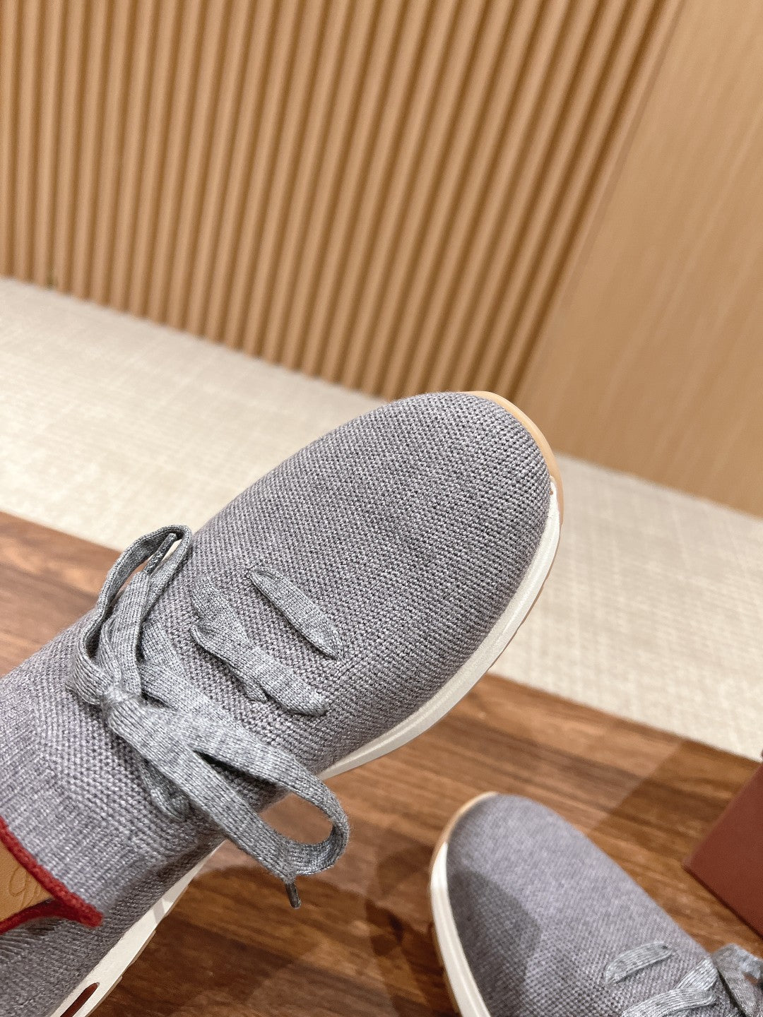 LP BASIC 360 FLEXY WALK SNEAKER GRAY FABRICS - 35