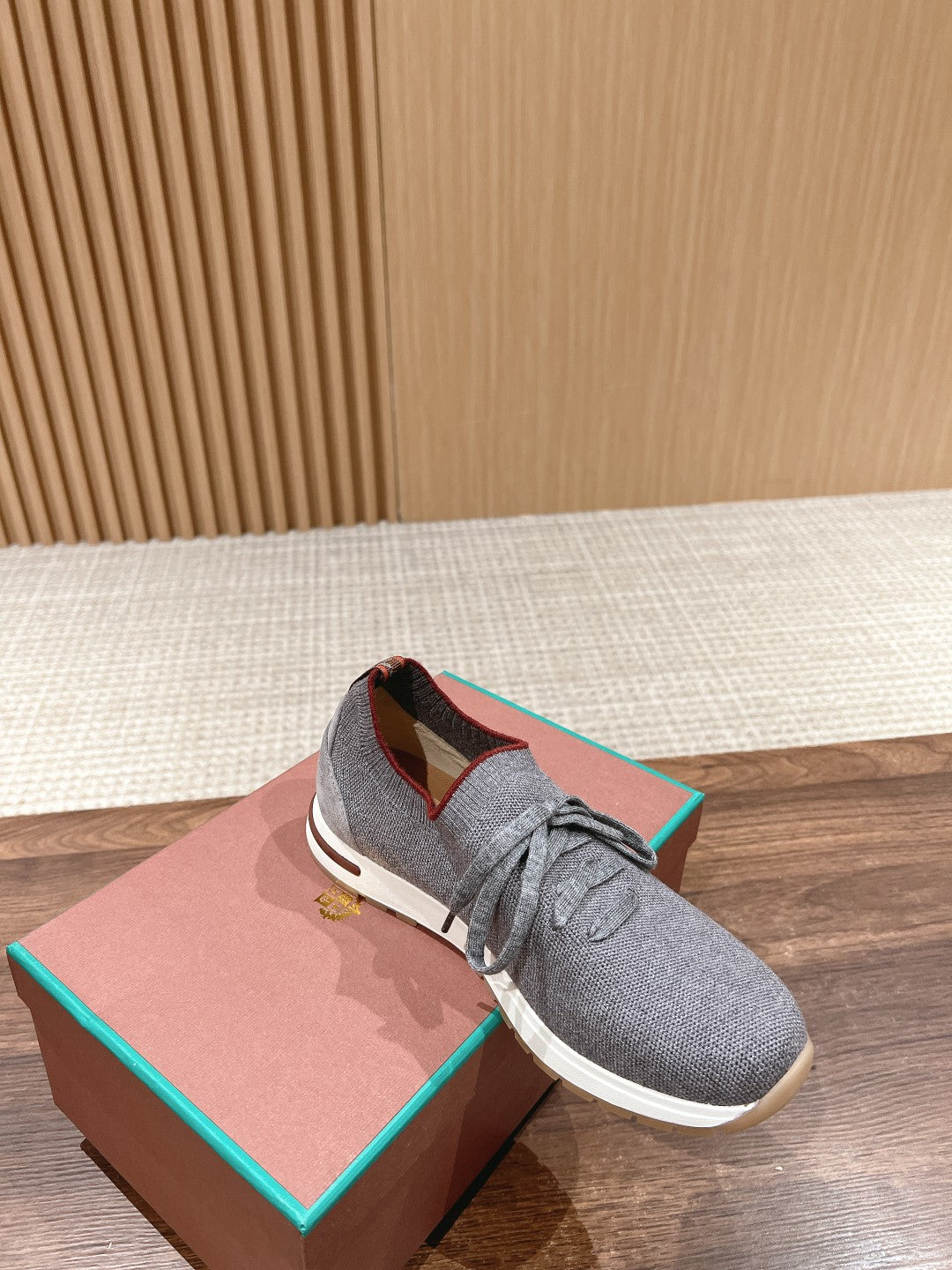 LP BASIC 360 FLEXY WALK SNEAKER GRAY FABRICS - 35