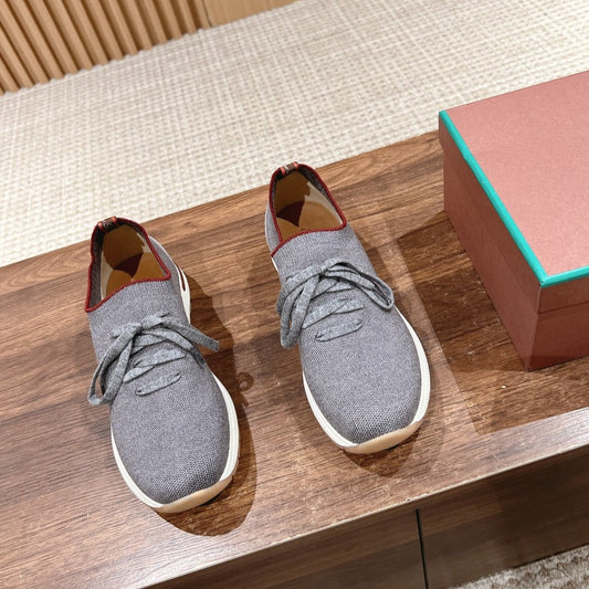 LP BASIC 360 FLEXY WALK SNEAKER GRAY FABRICS - 35