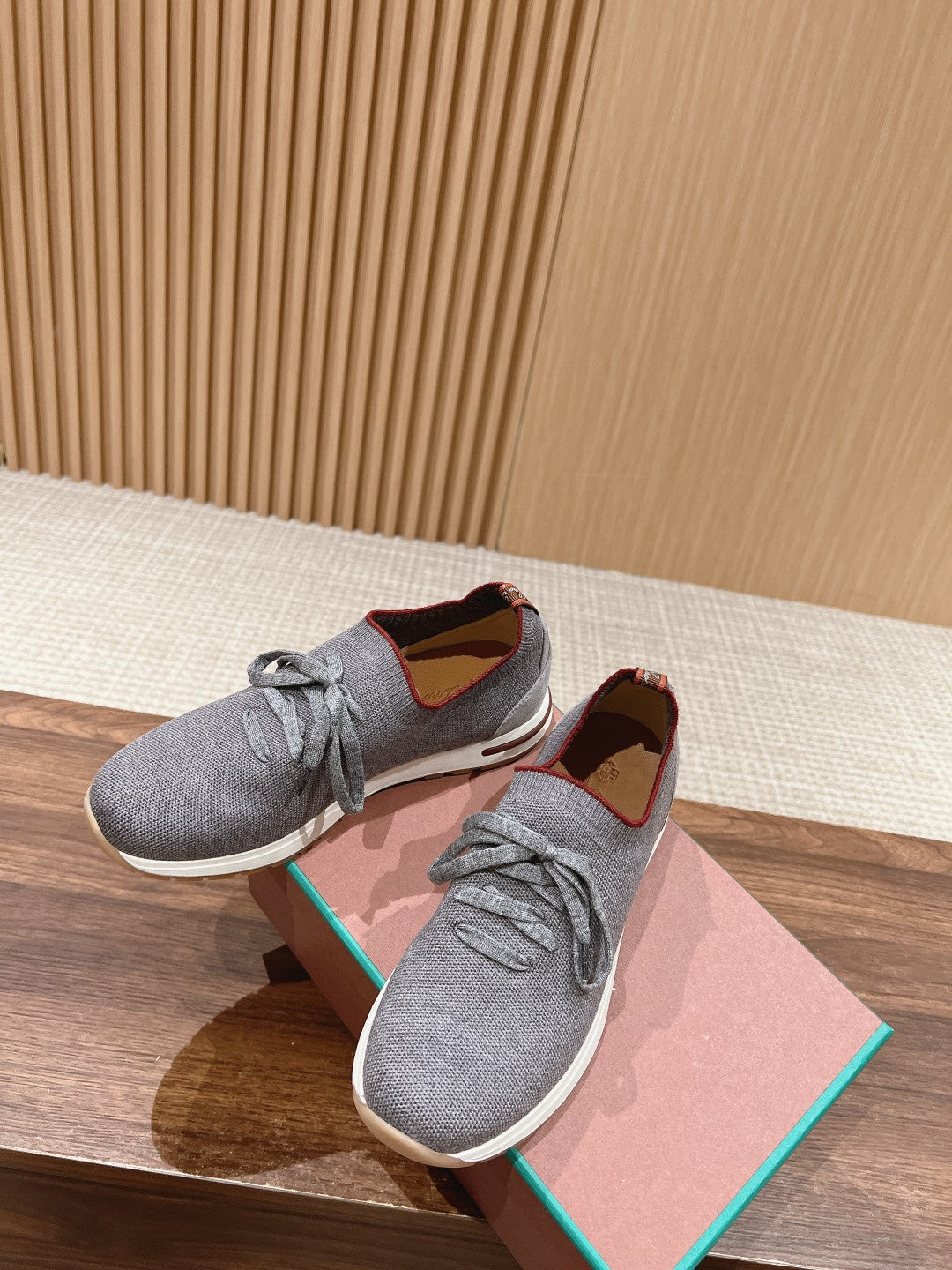 LP BASIC 360 FLEXY WALK SNEAKER GRAY FABRICS - 35