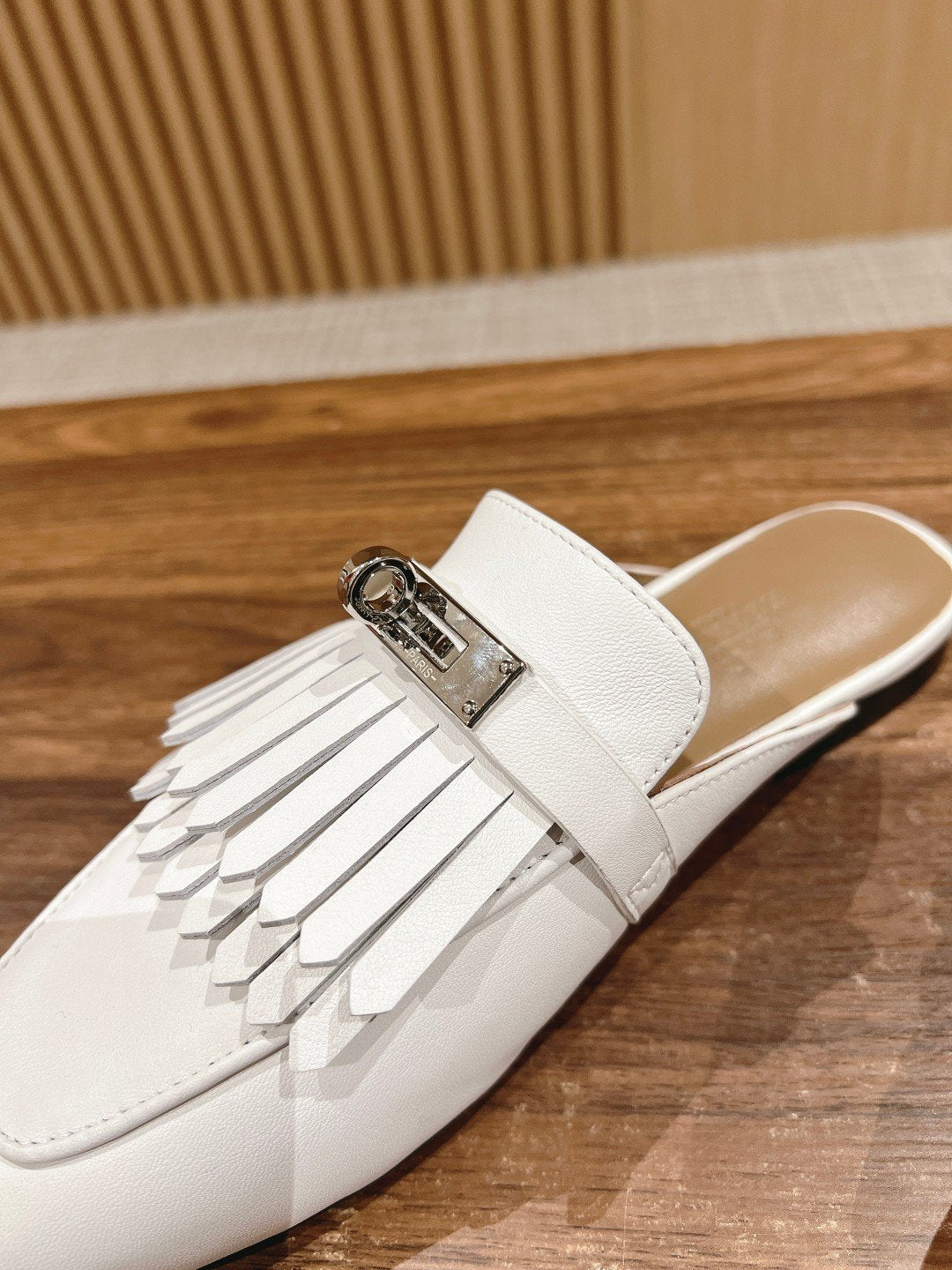 0Z Mule Fringed White - 35