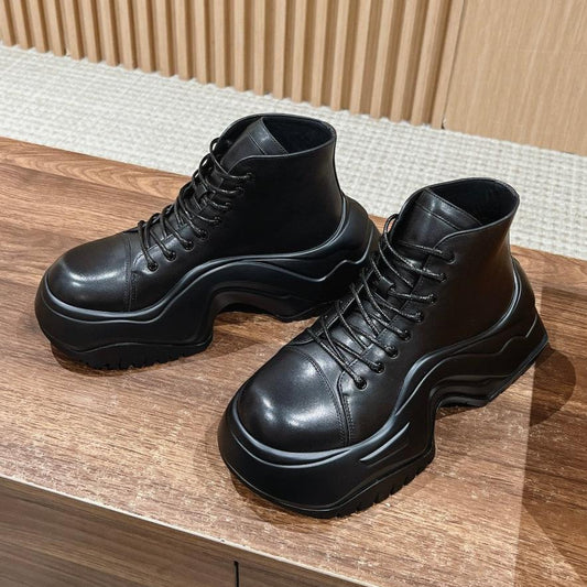 LV WOMEN CHELSEA BOOT IN BLACK MONOGRAM CALFSKIN - 35