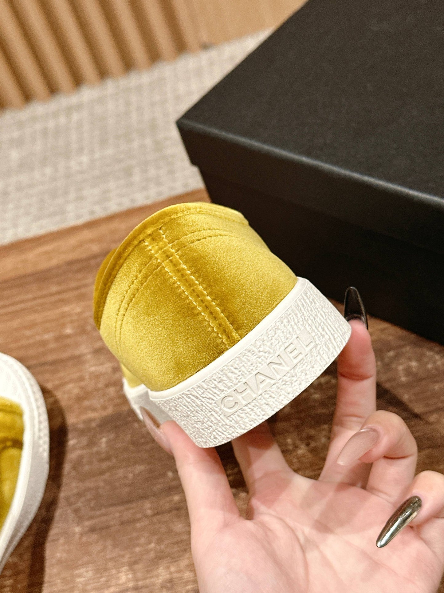 CONVERSE SNEAKER IN DIJON YELLOW VELVET - 35