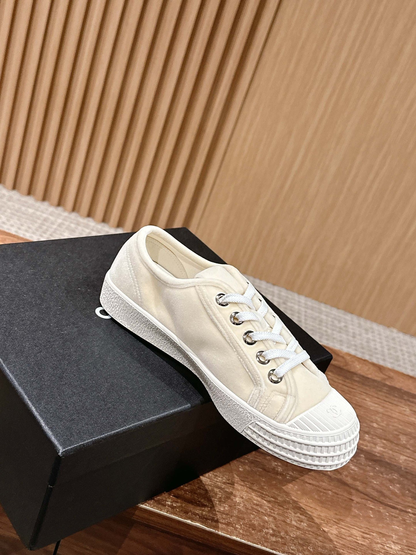 CONVERSE SNEAKER IN BEIGE CREAM CANVAS - 35