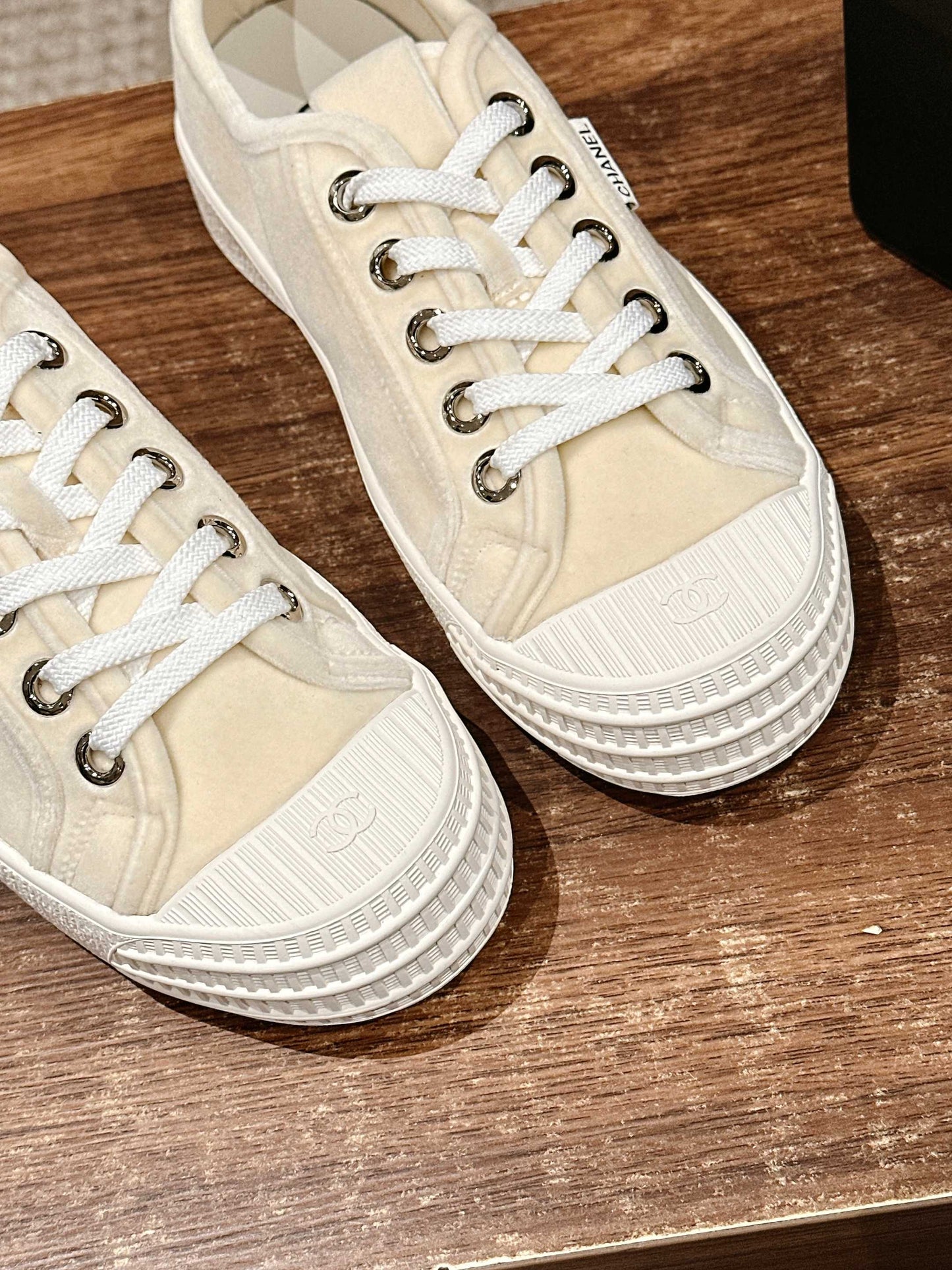 CONVERSE SNEAKER IN BEIGE CREAM CANVAS - 35