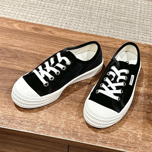 CONVERSE SNEAKER IN BLACK VELVET - 35