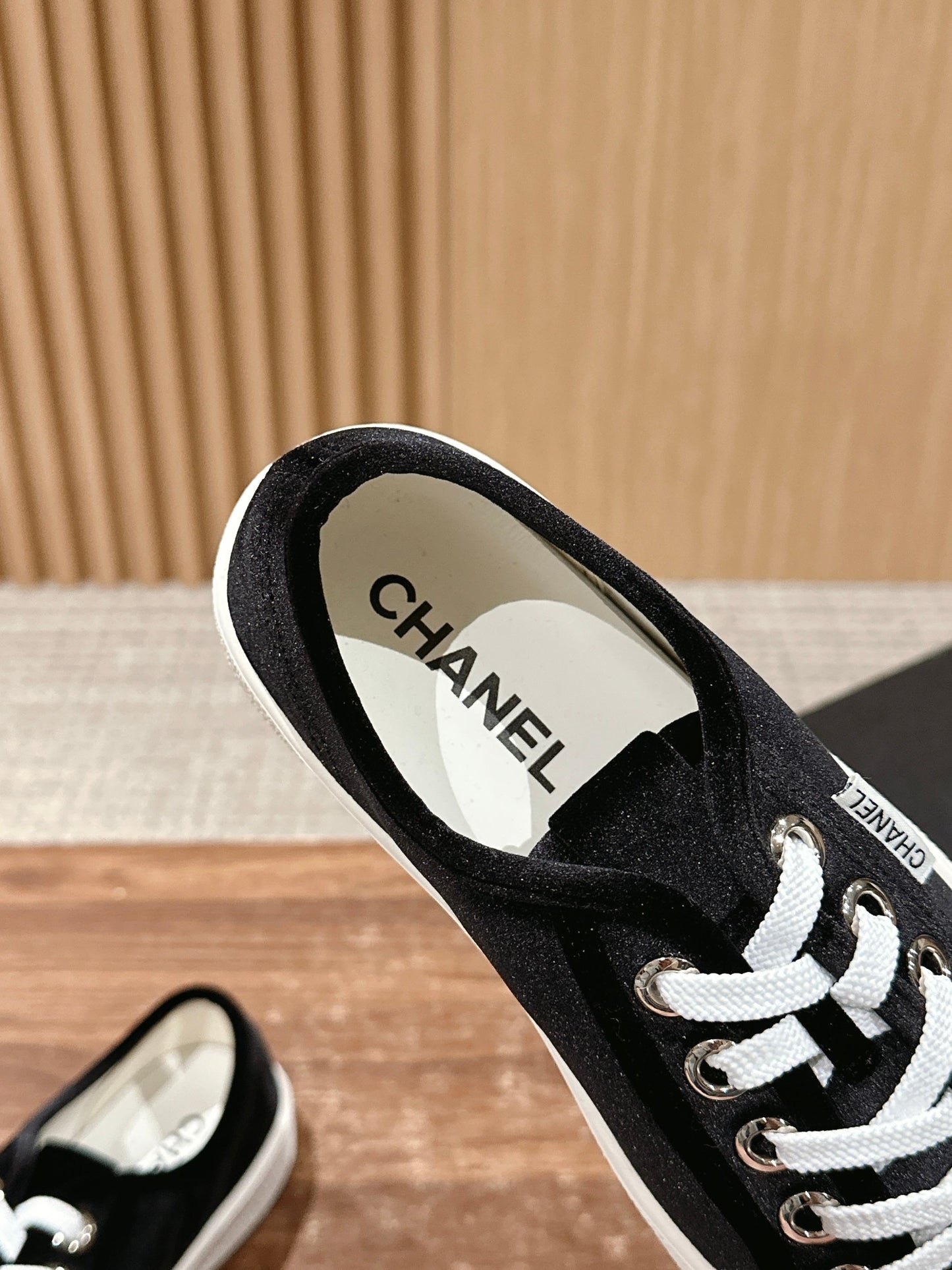 CONVERSE SNEAKER IN BLACK VELVET - 35