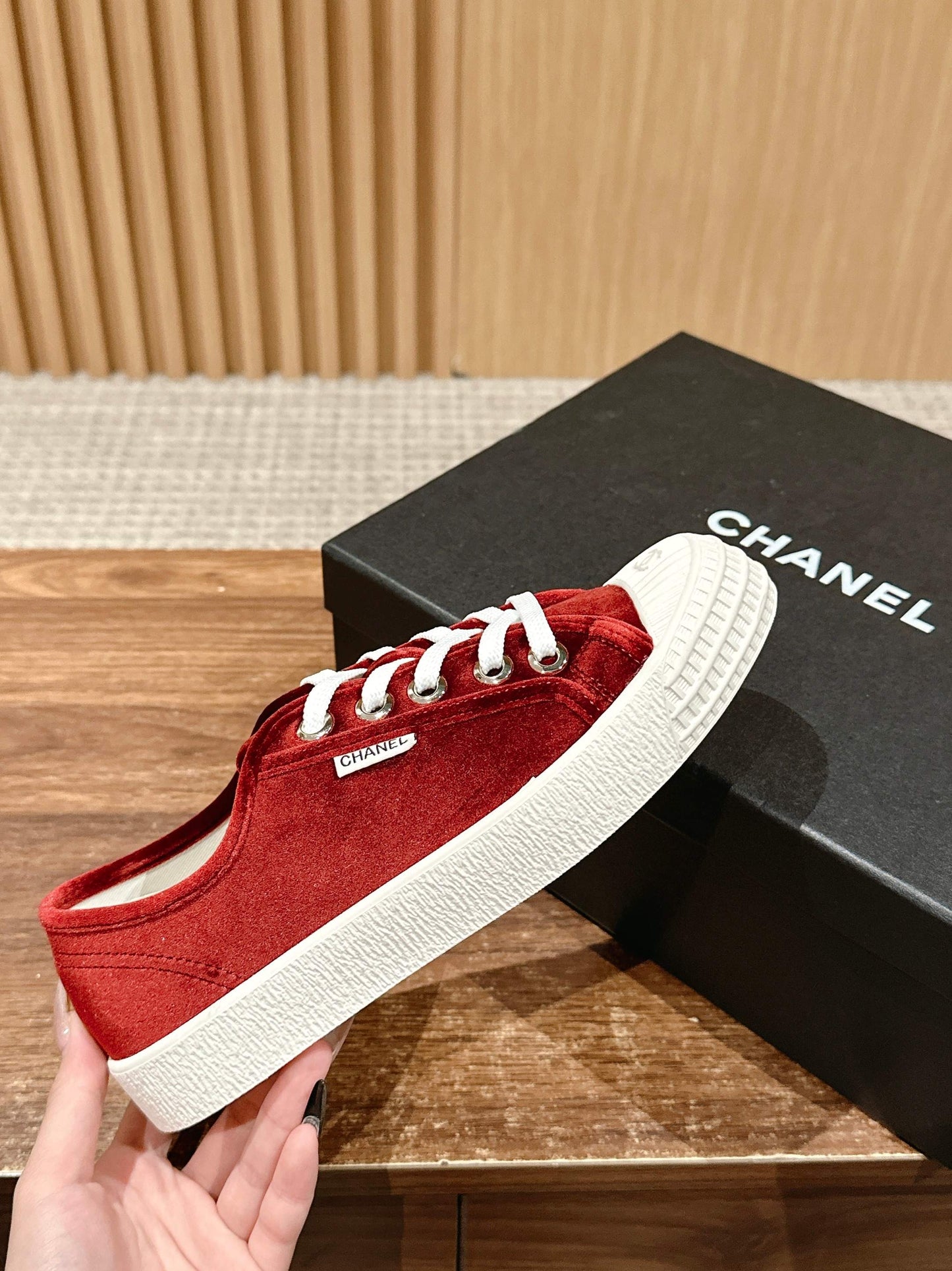 CONVERSE SNEAKER IN LIPSTICK RED VELVET - 35