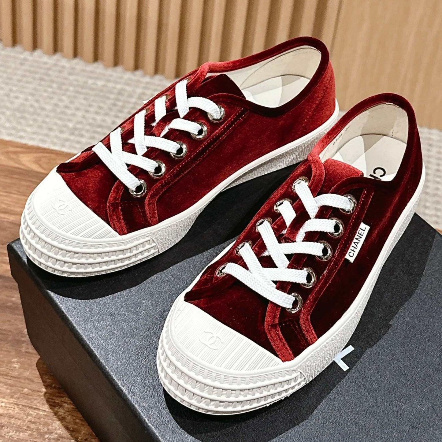 CONVERSE SNEAKER IN LIPSTICK RED VELVET - 35