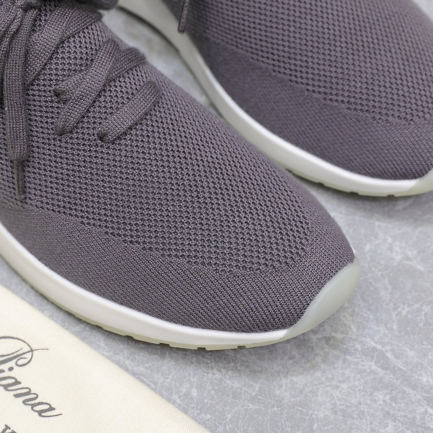 LP LADY FLEXY WALK SNEAKER IN GREY FABRIC - 35