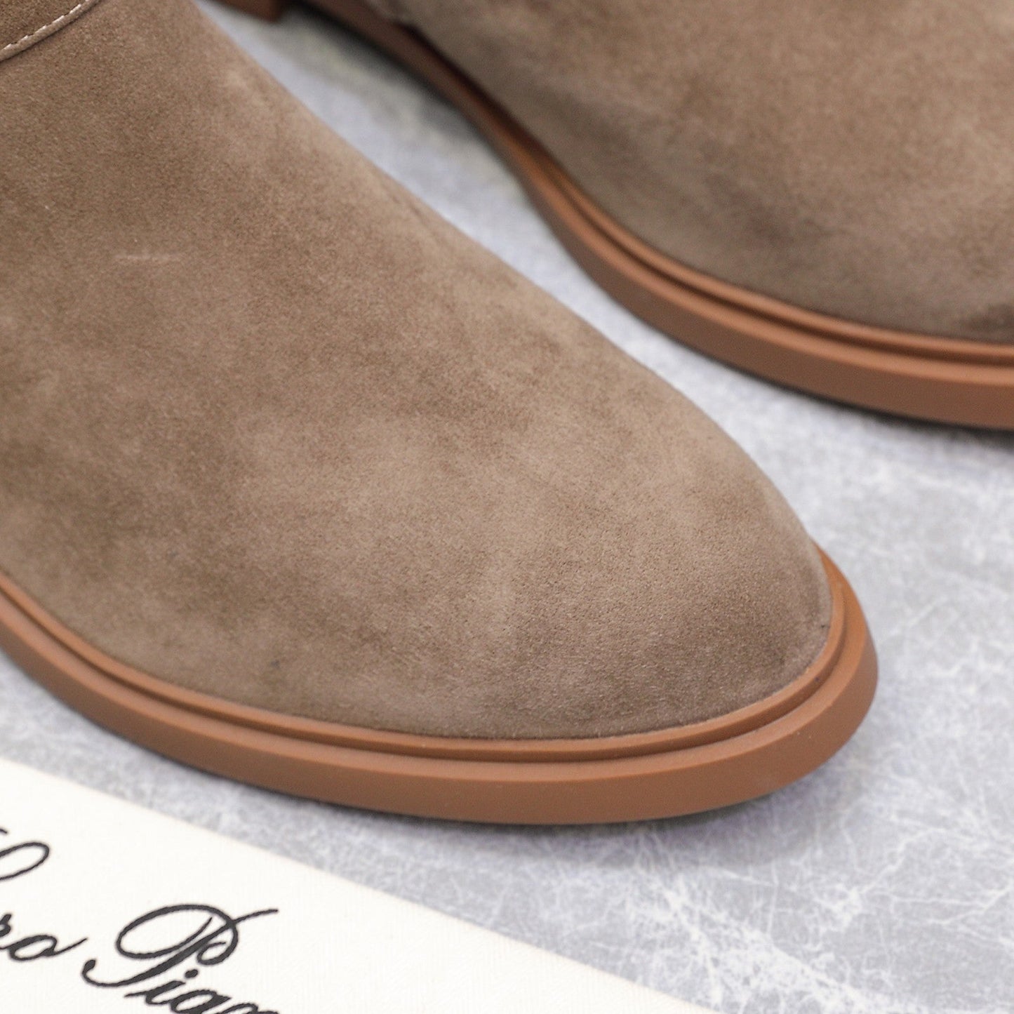 LP 25S KILDA ANKLE BOOT IN TAUPE SUEDE - 35