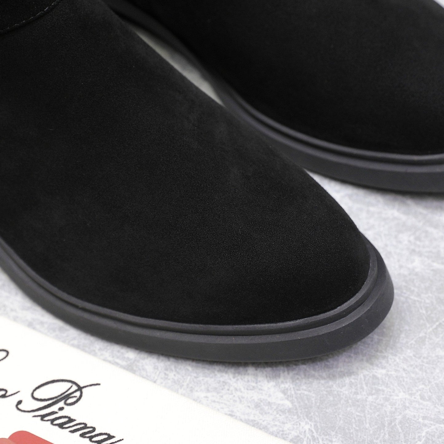 LP 25S KILDA ANKLE BOOT IN BLACK SUEDE - 35